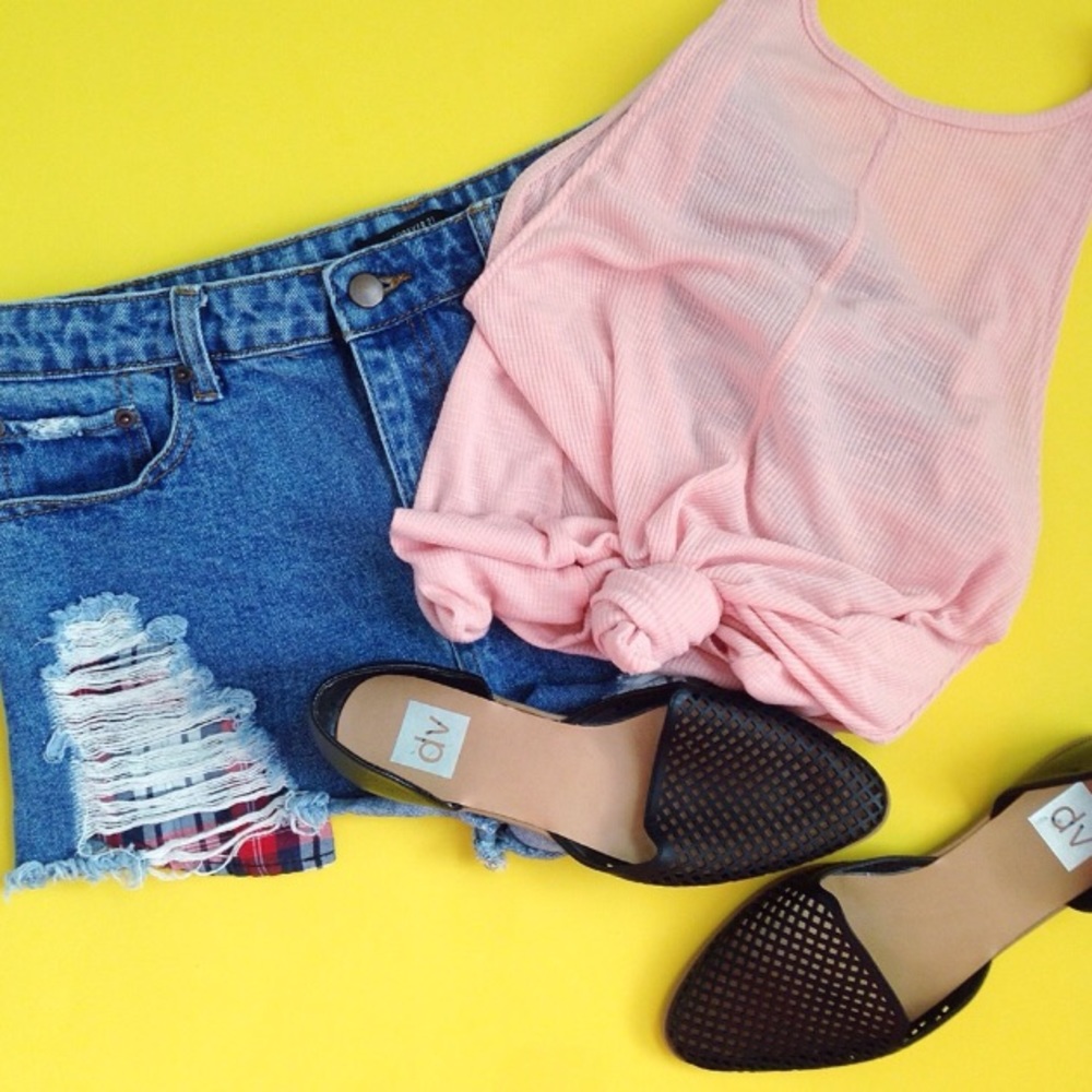 High Waisted Jean Shorts Size 29.